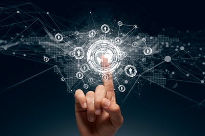 Strategic visualization of a global network of industrial talent that connects international hubs in Latin America and Europe with the engineering sector in Spain.